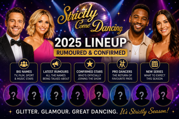 strictly come dancing 2025 lineup