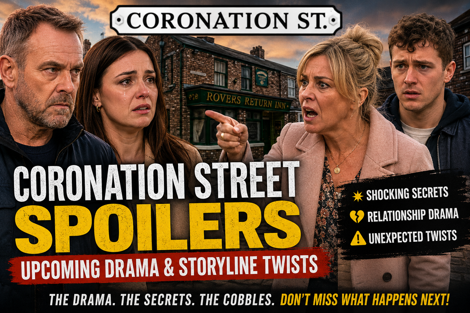 coronation street spoilers