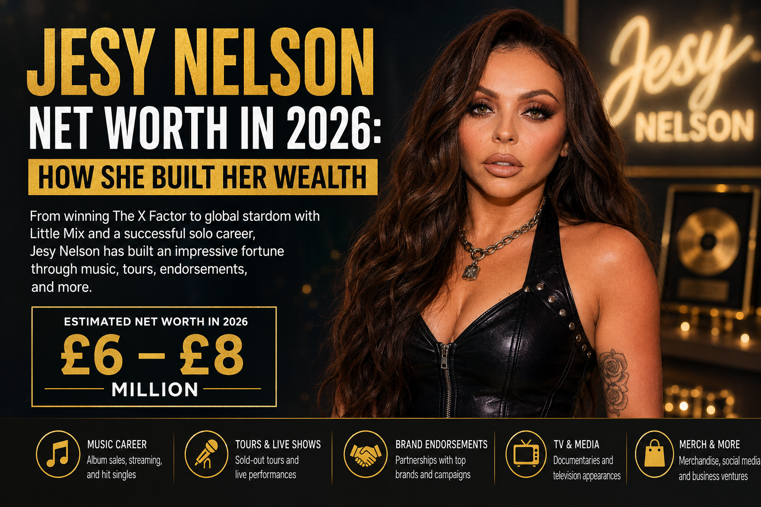 jesy nelson net worth
