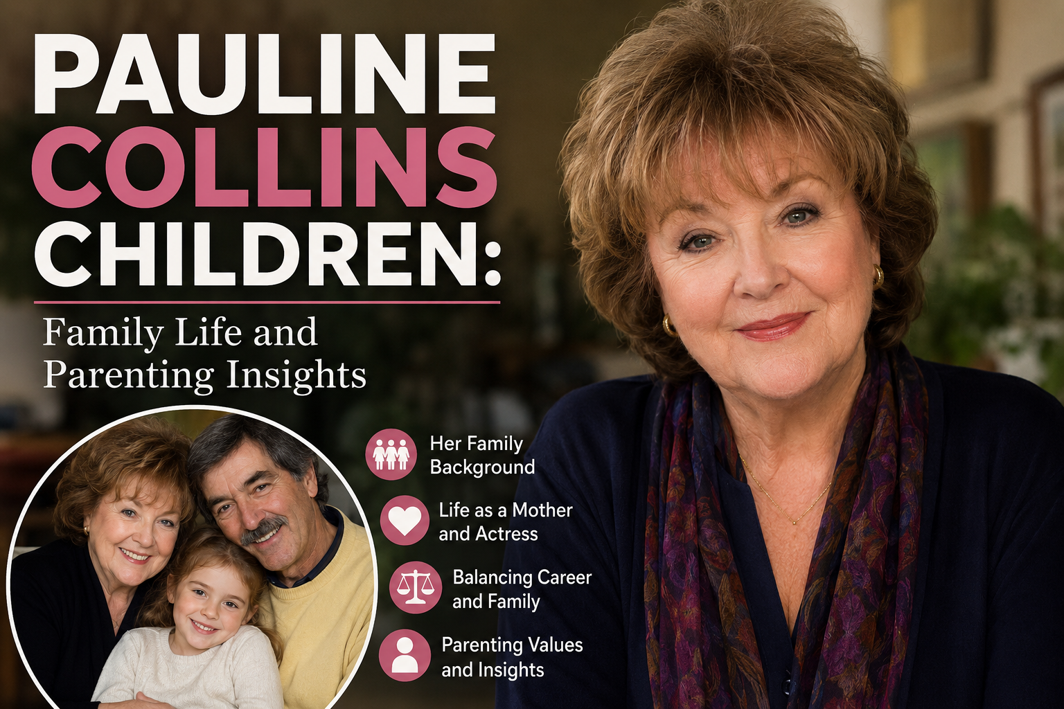pauline collins children