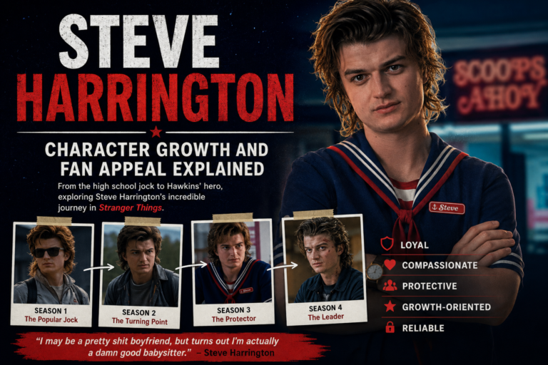 Steve Harrington: Character Growth and Fan Appeal Explained