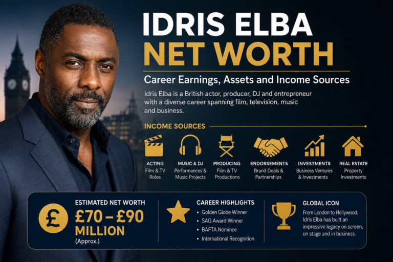 Idris Elba Net Worth: Career Earnings, Assets and Income Sources