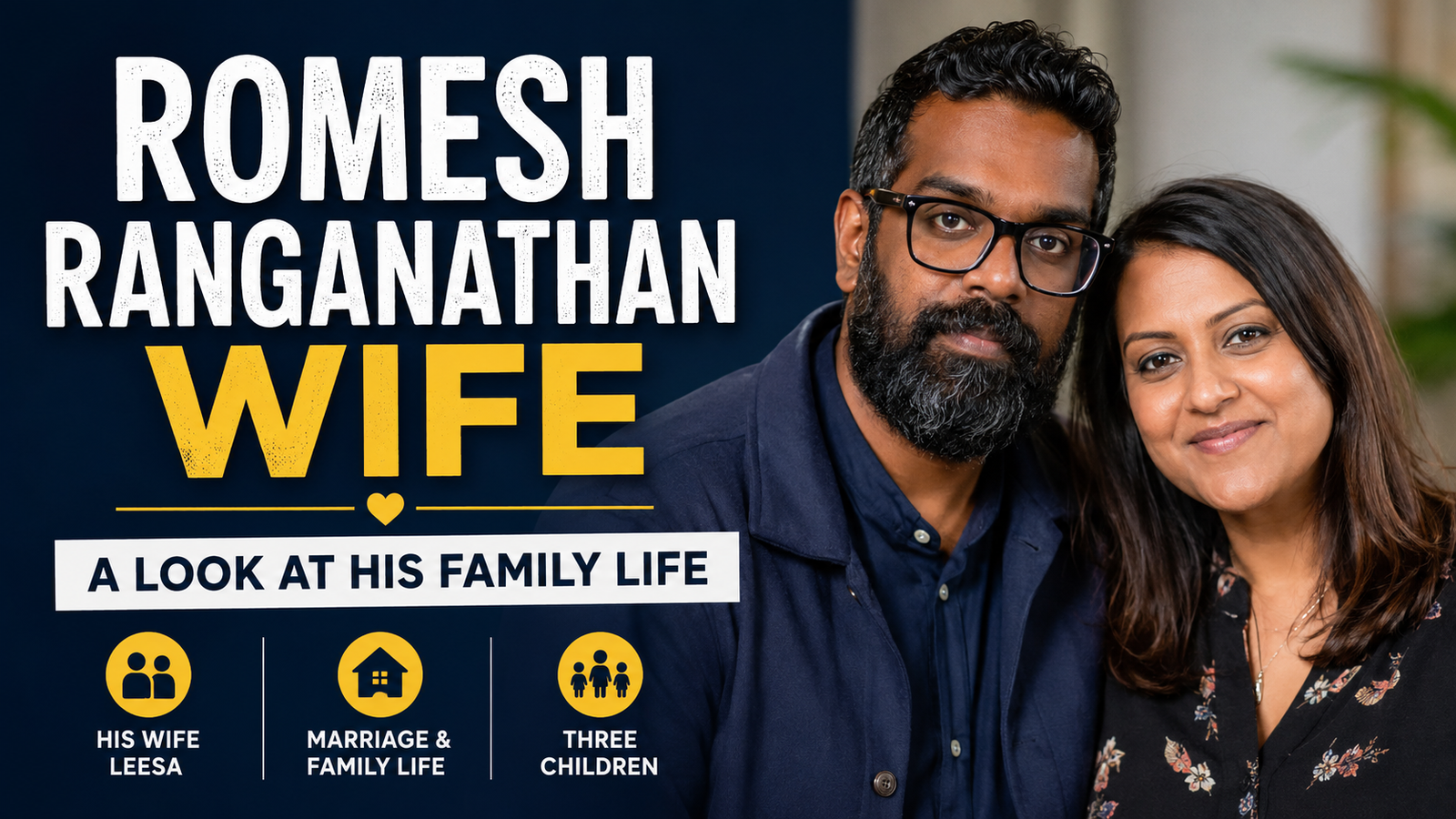 romesh ranganathan wife