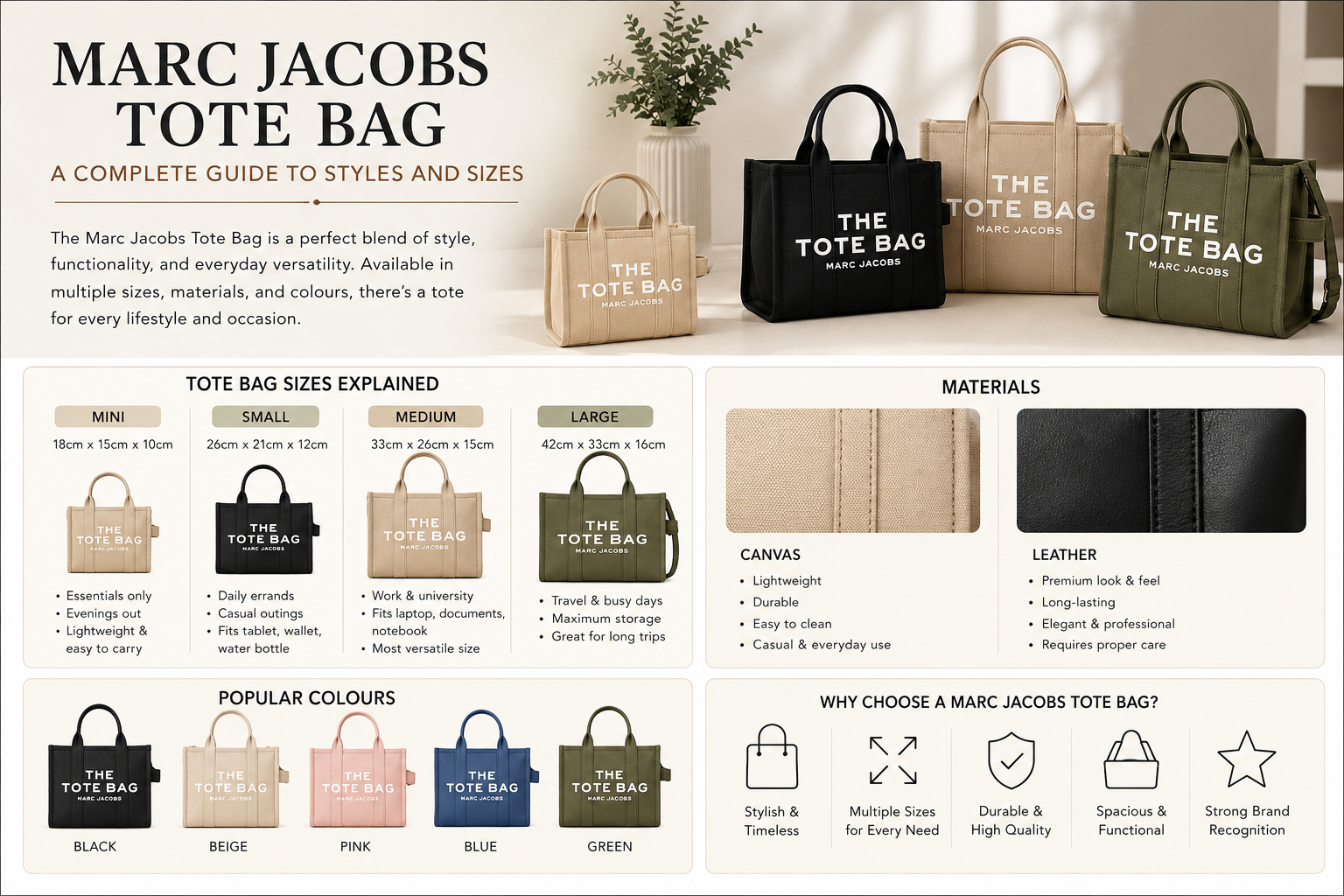 marc jacobs tote bag