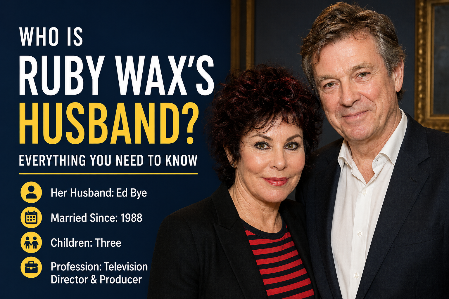 ruby wax husband