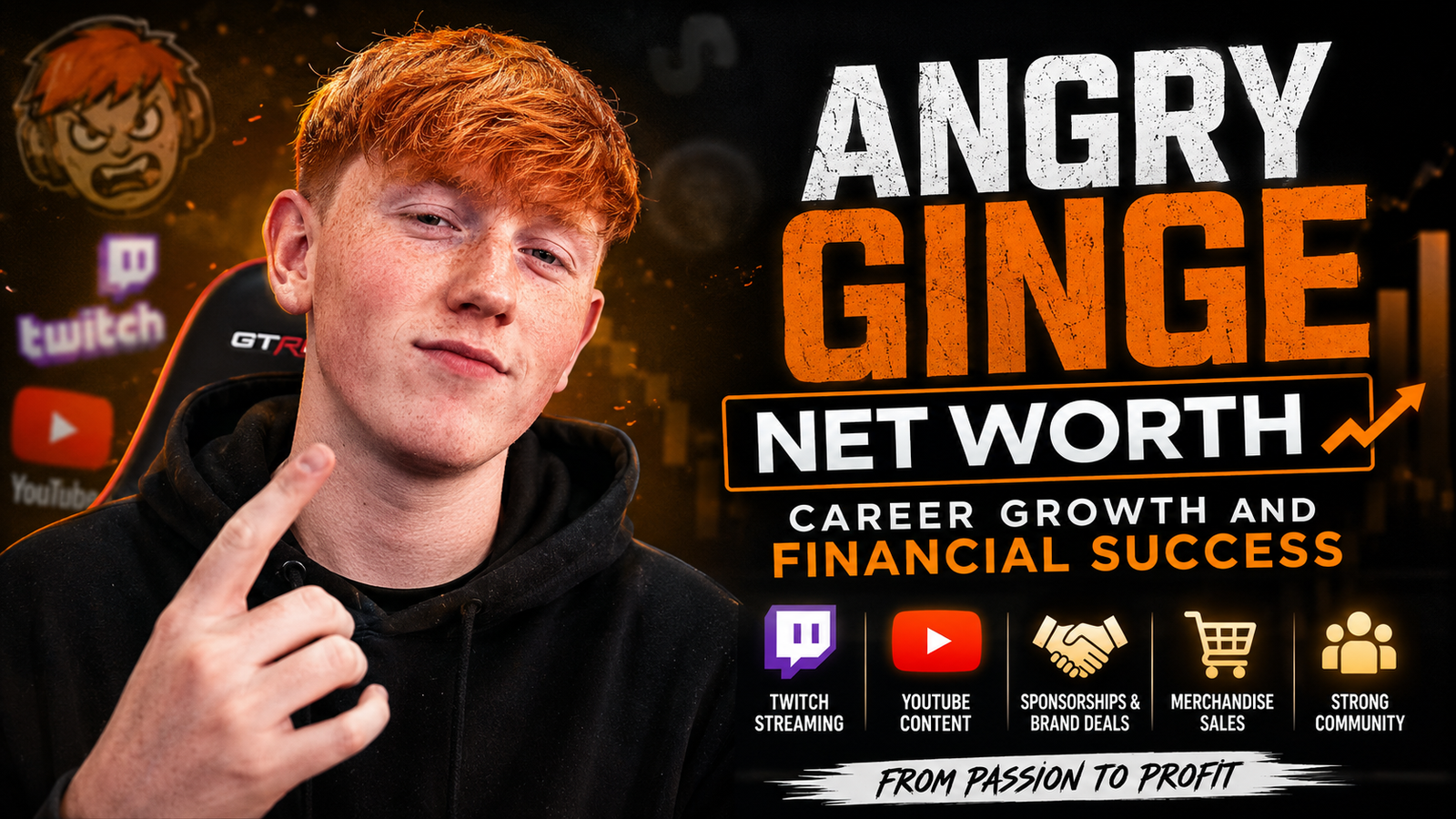 angry ginge net worth
